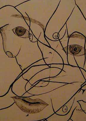 picasso cubism eyes